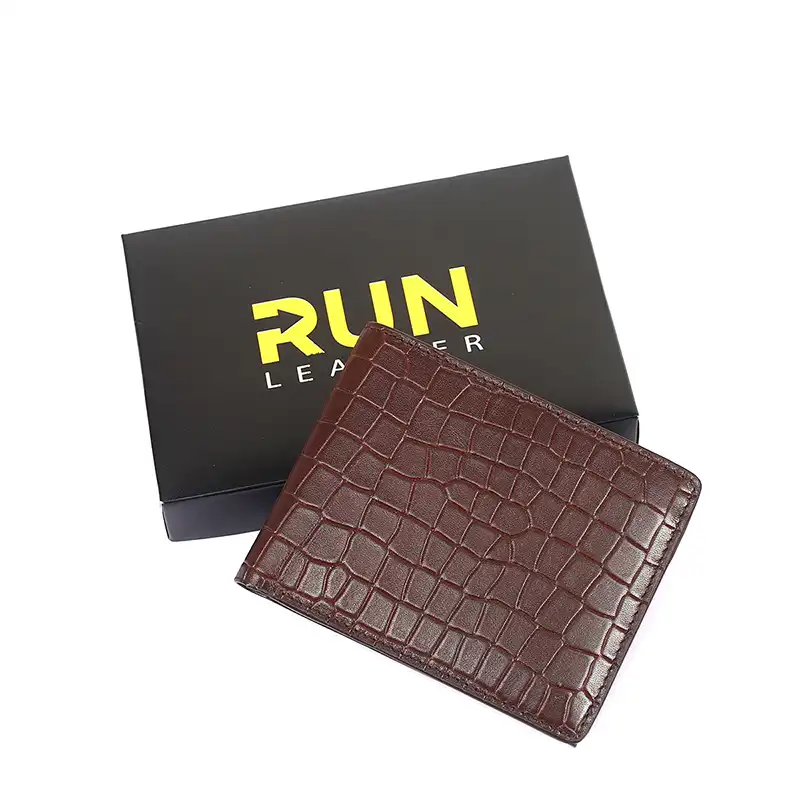 Premium Quality Original Leather Long Wallet (Code: SW-01)