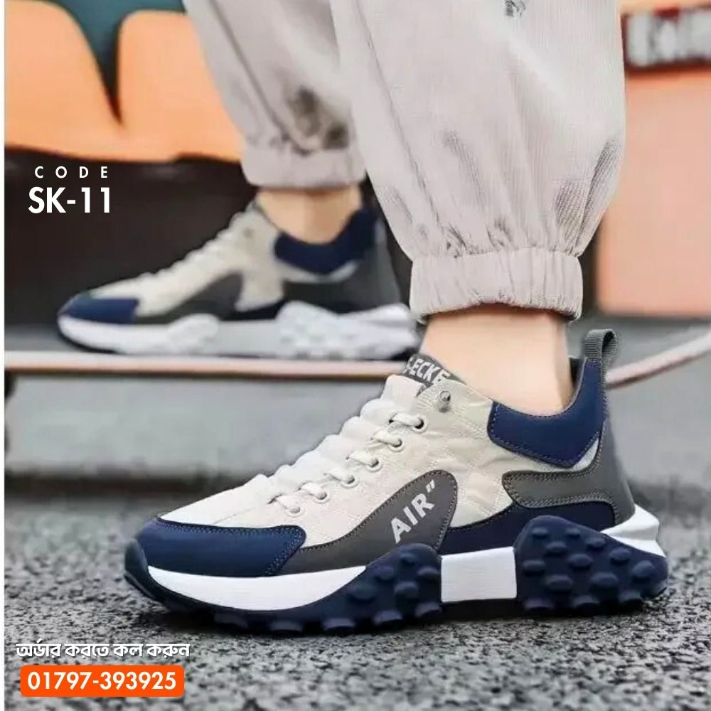 Non-Slip Comfortable Autumn and Winter Shoes (Withe SK-11)