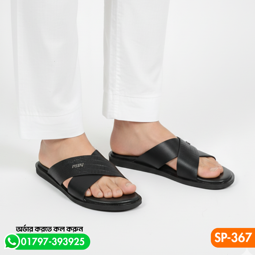 Super Soft Casual Sandals Black SP-367