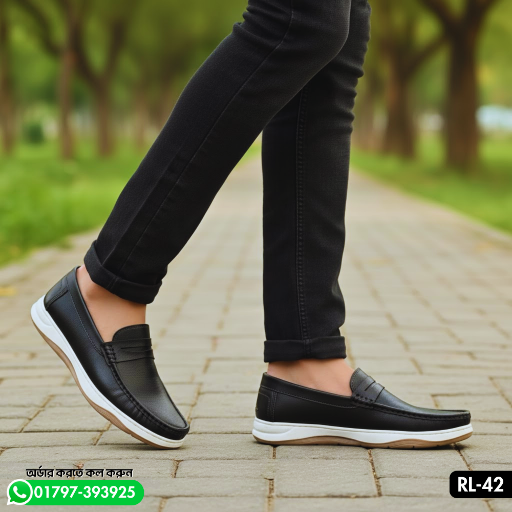 100% Original Leather Casual Shoes For Me RL-42