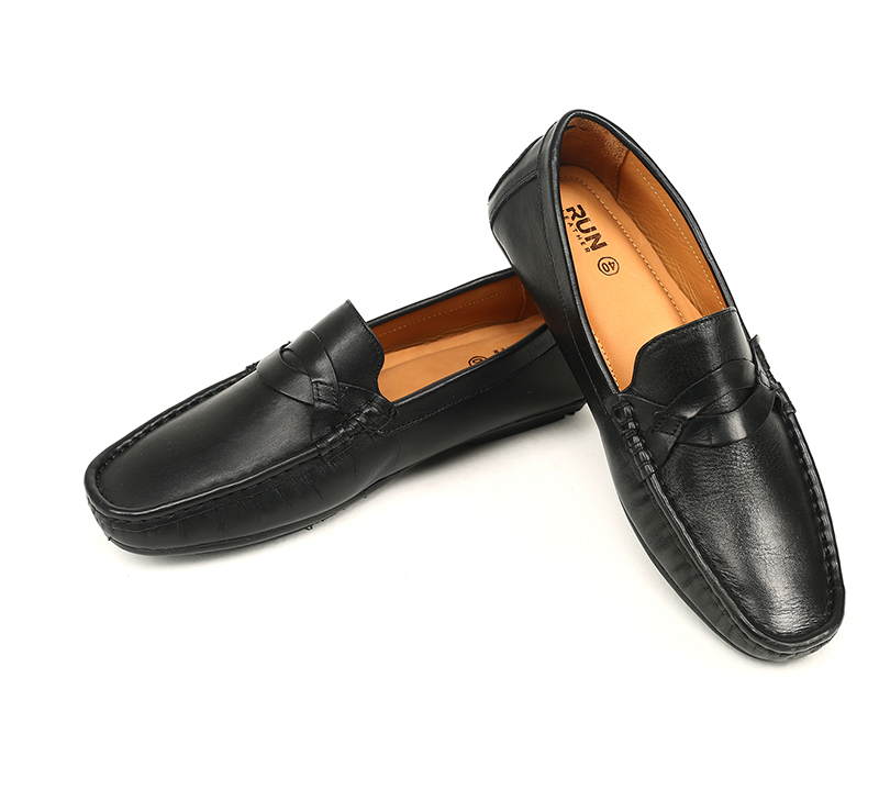 Run 100% Export Qulity Leather Loffer Shoe. Extra Comfort with Memory Foam. (Code: RL-07