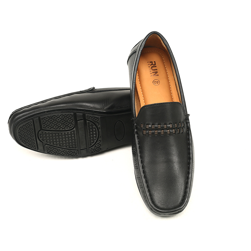 Run 100% Export Qulity Leather Loffer Shoe. Extra Comfort with Memory Foam. (Code: RL-08)