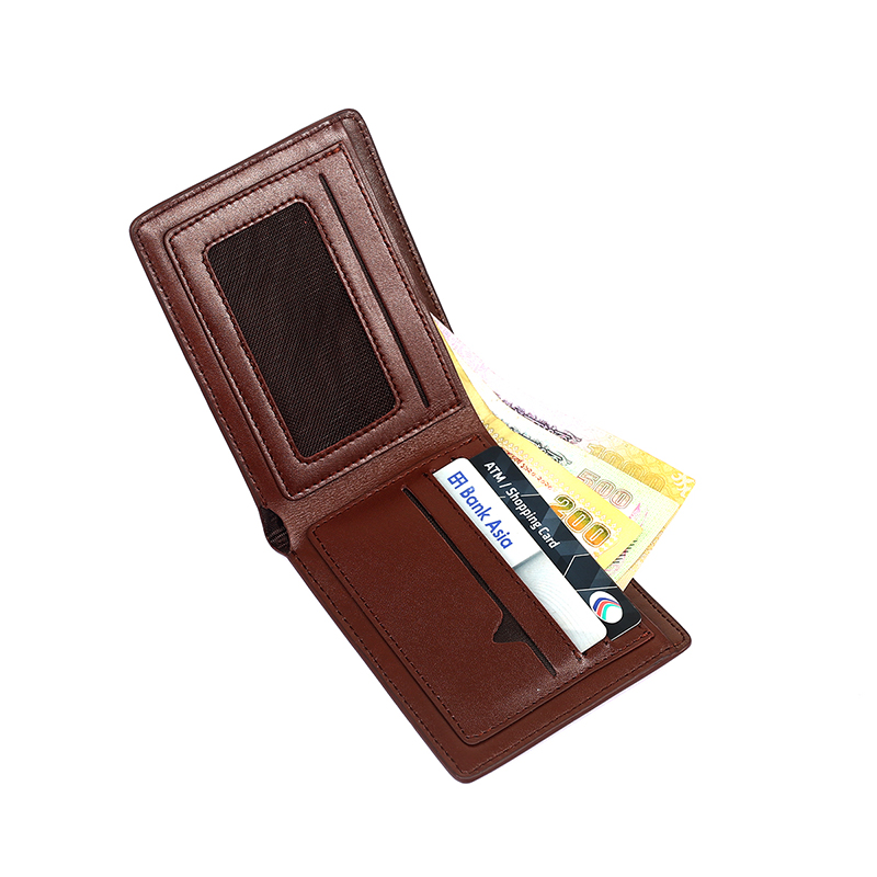 Premium Quality Original Leather Classic  Wallet (Code: SW-03)