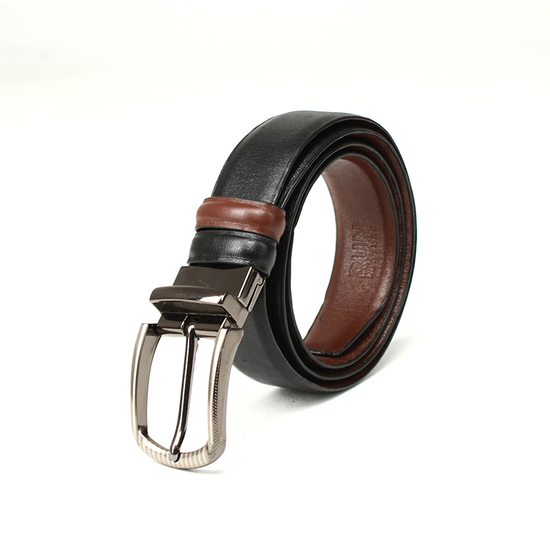 (2 in 1) 100% Genuin Leather   Mens Belt (Code BLT-01)